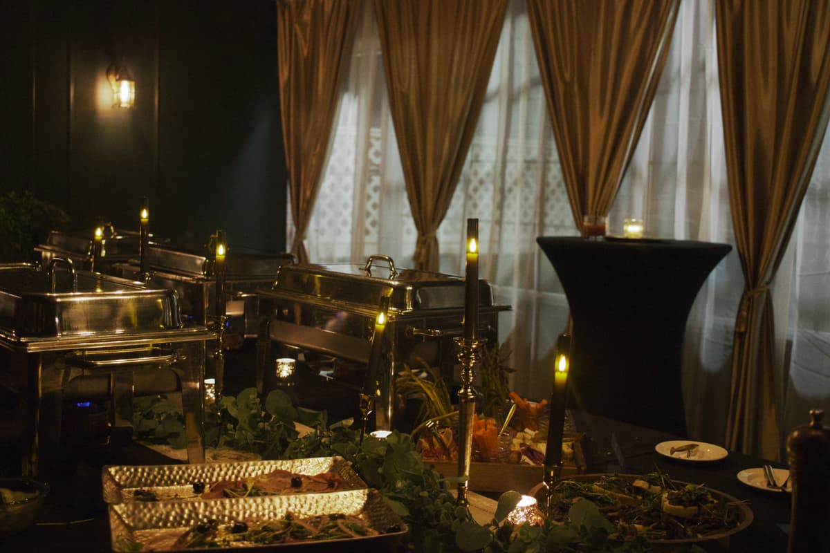 Banquet hall interior